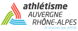 Athlétisme Auvergne Rhône-Alpes - Logo